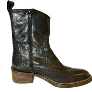 Black Western Style Boots from Free People size 40